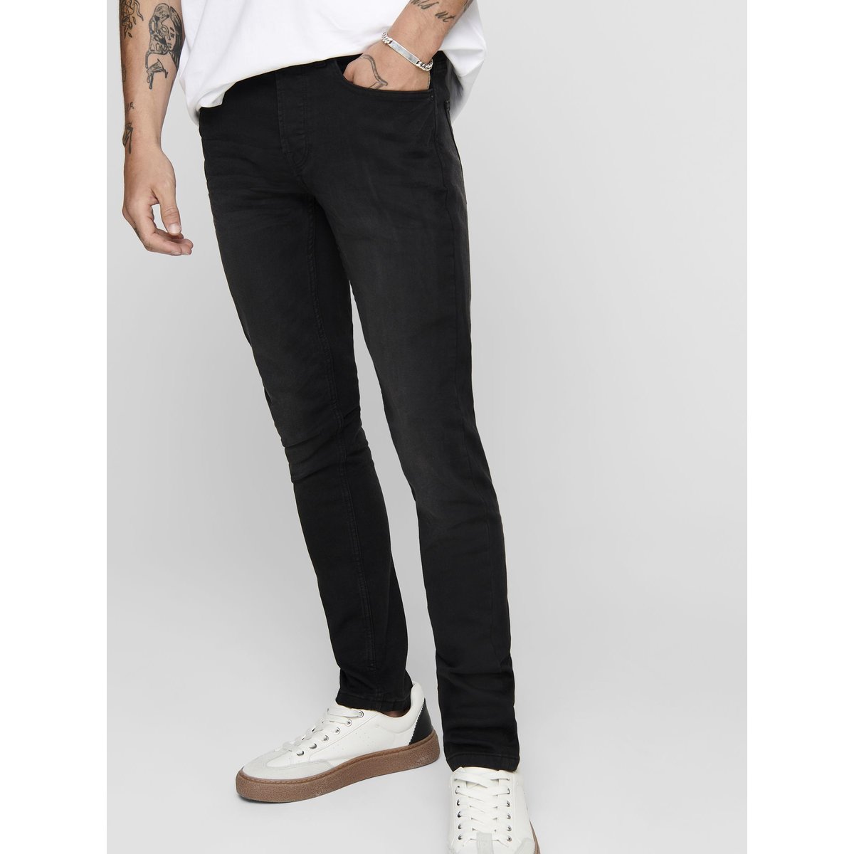 Jean Slim noir used, ONLY & SONS