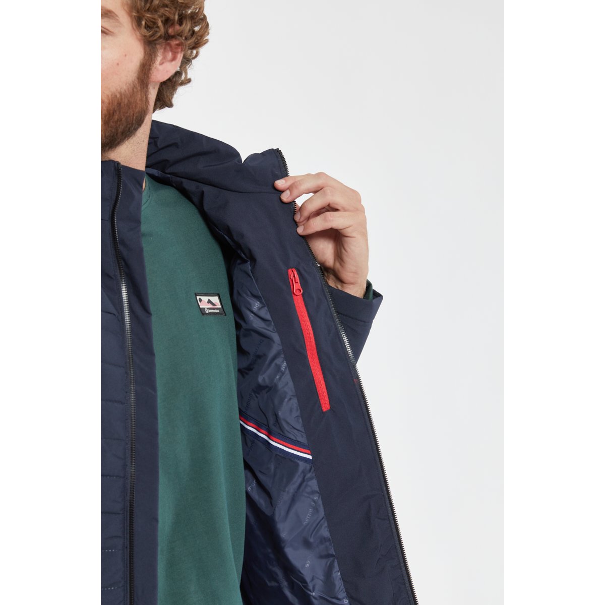 Blouson matelassé HARCH navy, BERMUDES