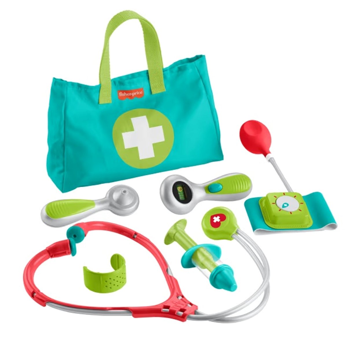 Fisher Price Mallette de docteu multicolore, MATTEL