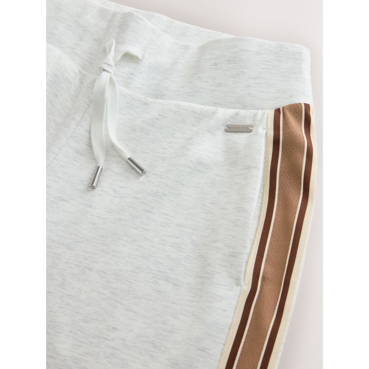 Pantalon large active en modal gris chiné, NEXT