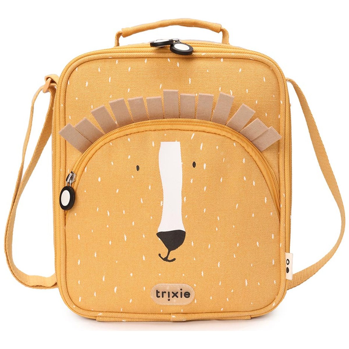 Sac isotherme jaune, blanc, noir, TRIXIE