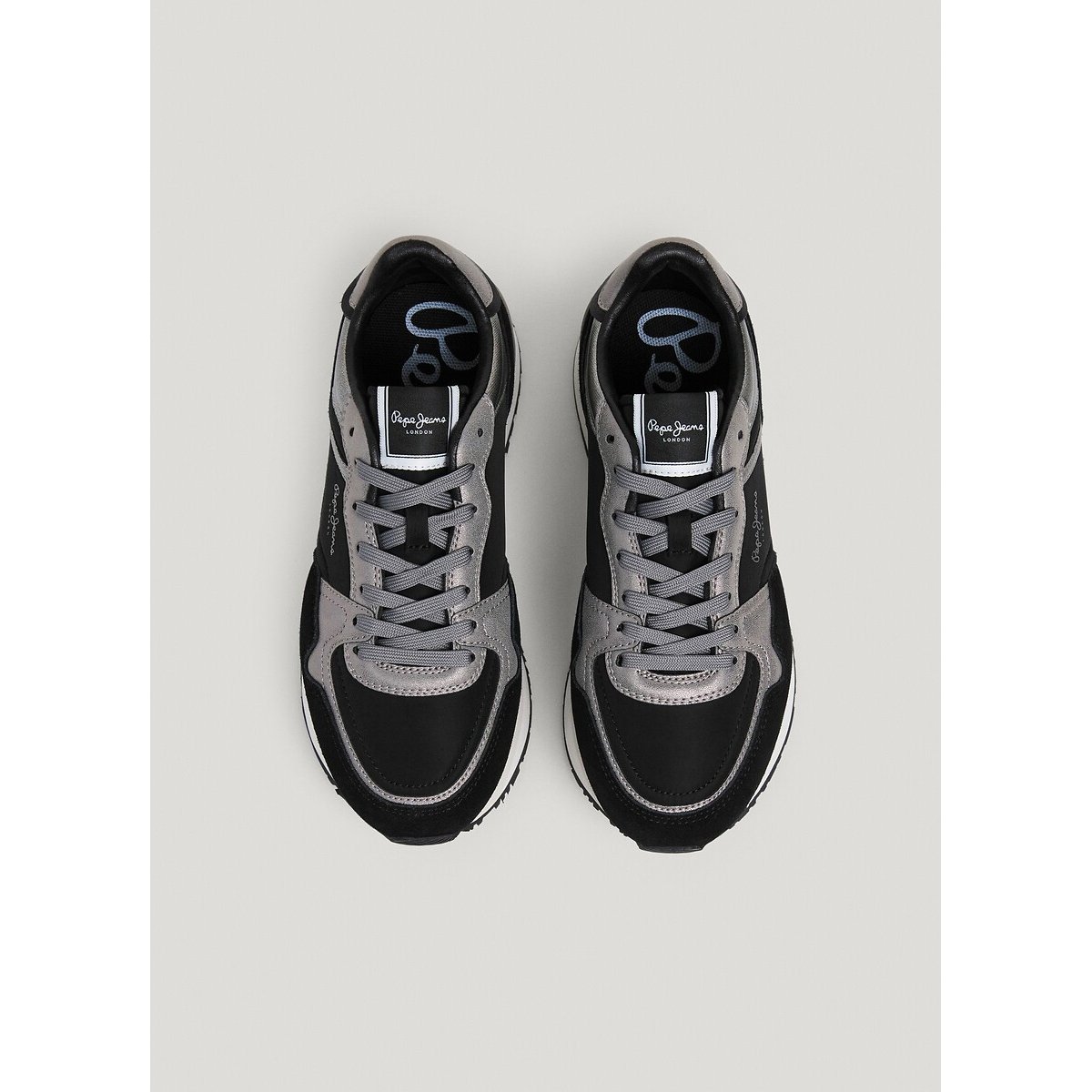Baskets basses NALA NIGHT noir, PEPE JEANS
