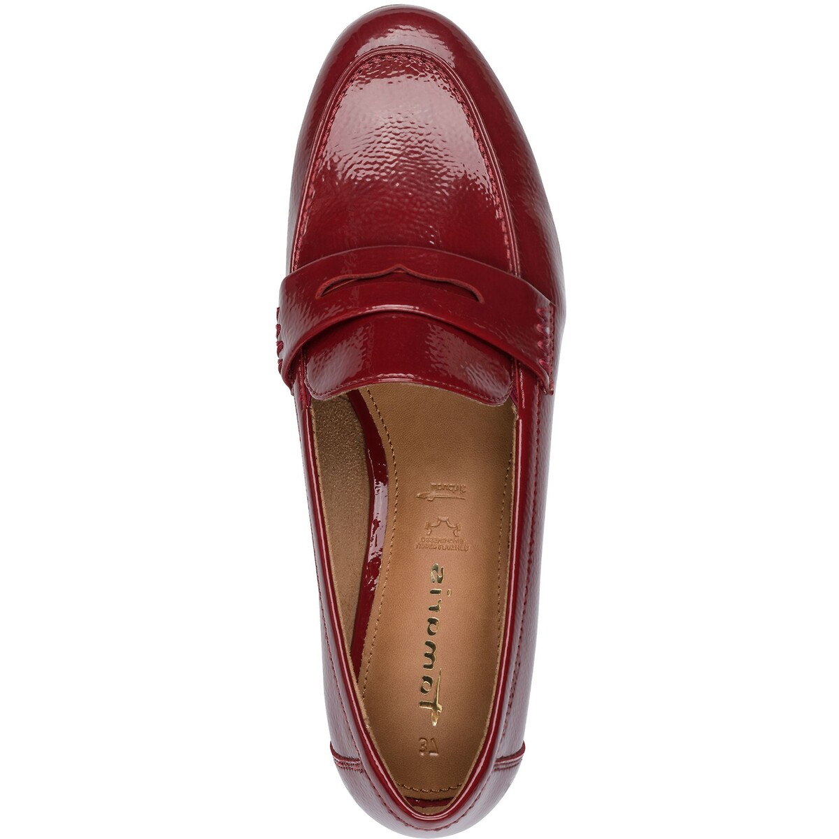 Mocassins rouge, TAMARIS