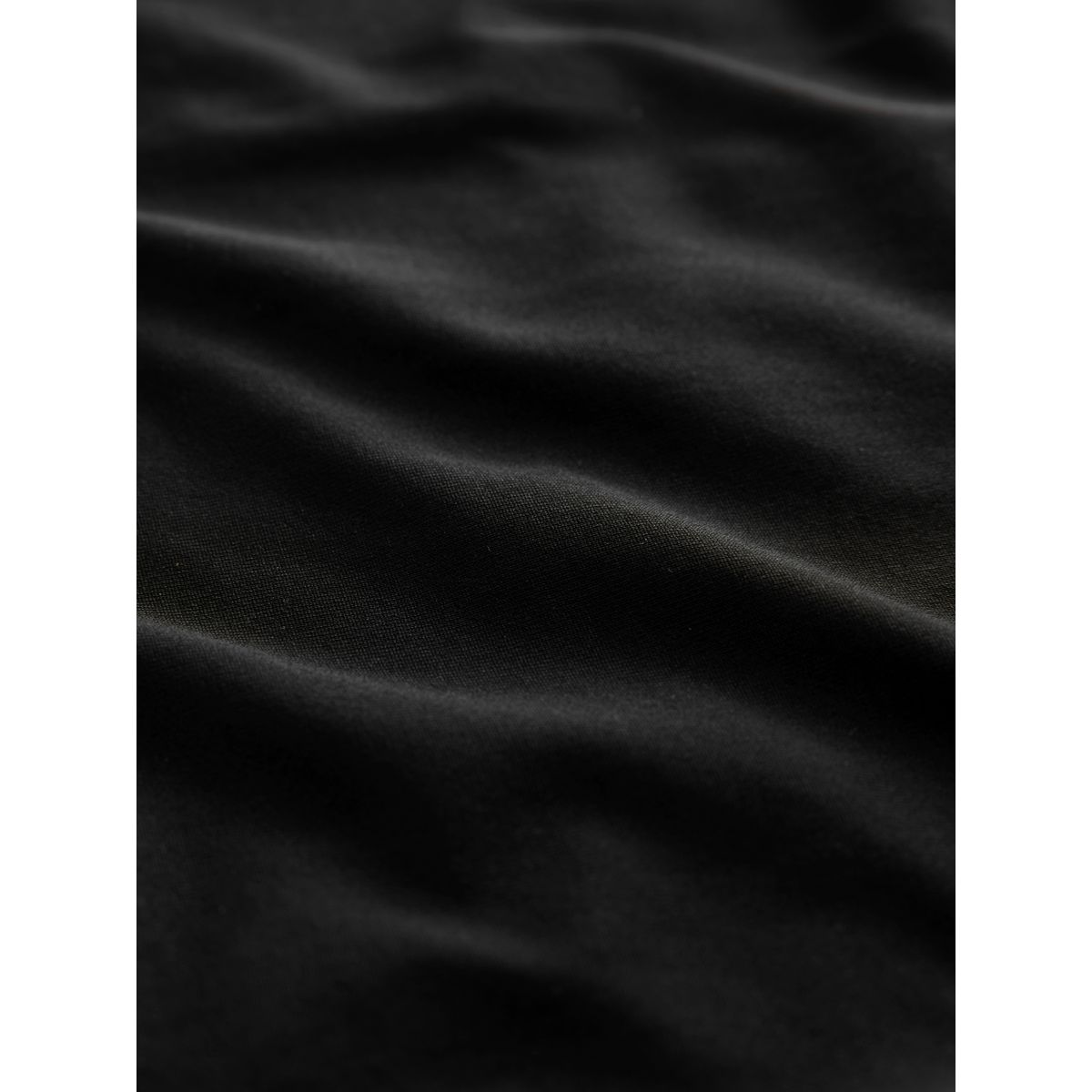 Haut à col foulard soyeux noir, NEXT
