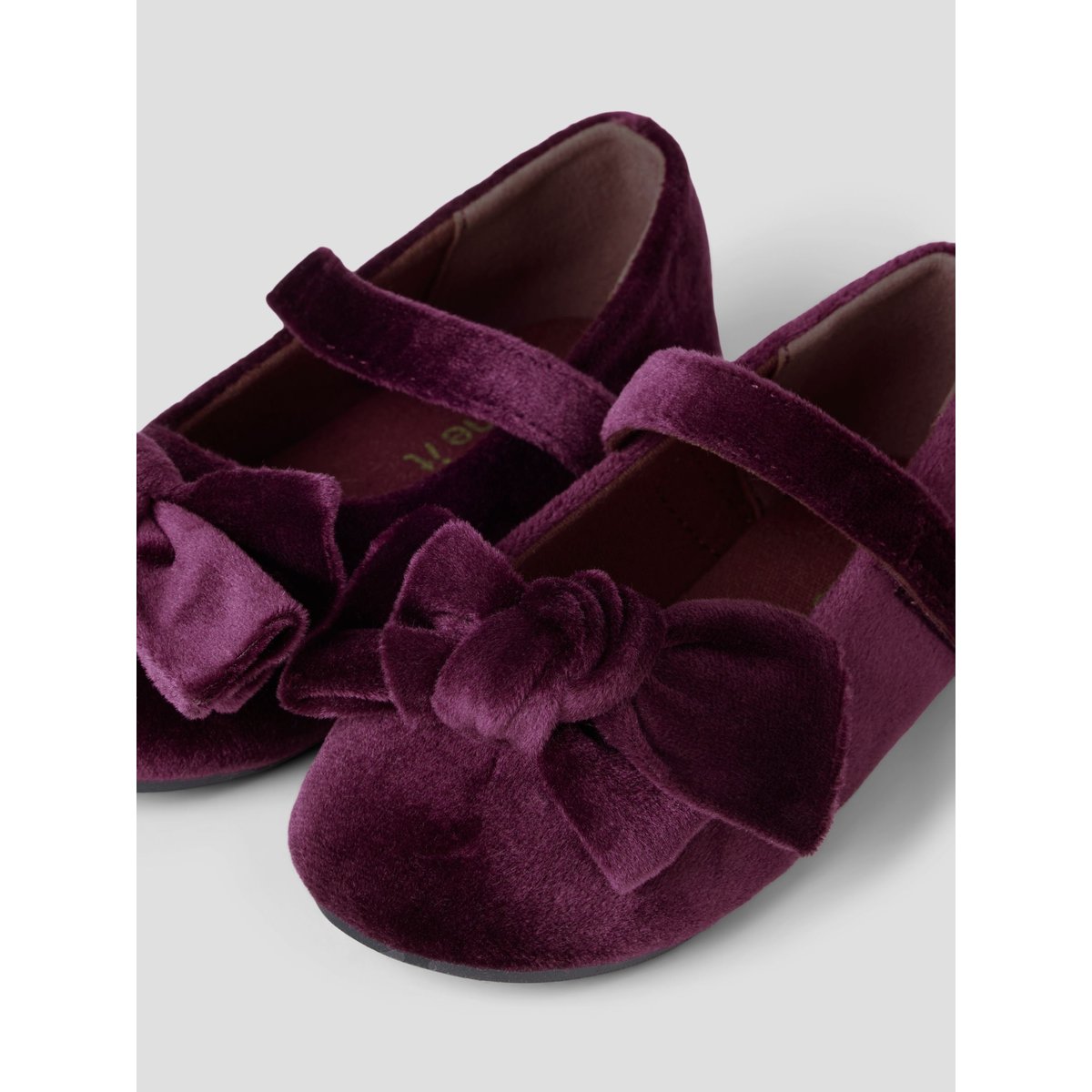 Ballerines violet - burgundy1, NAME IT