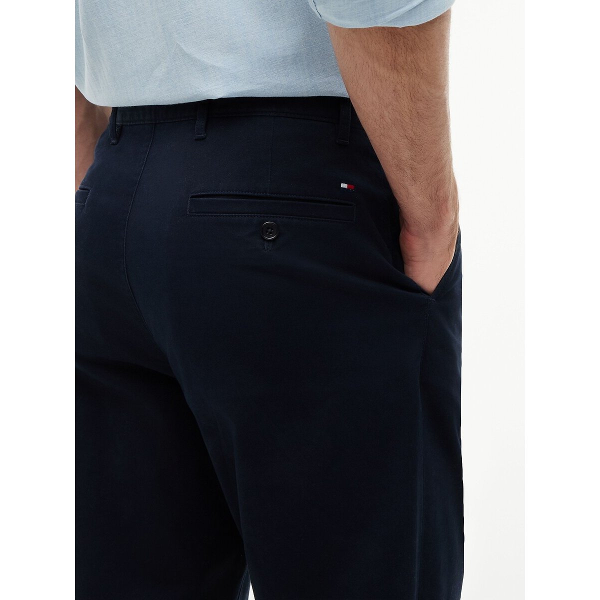 Twill Chinos navy blue, TOMMY HILFIGER