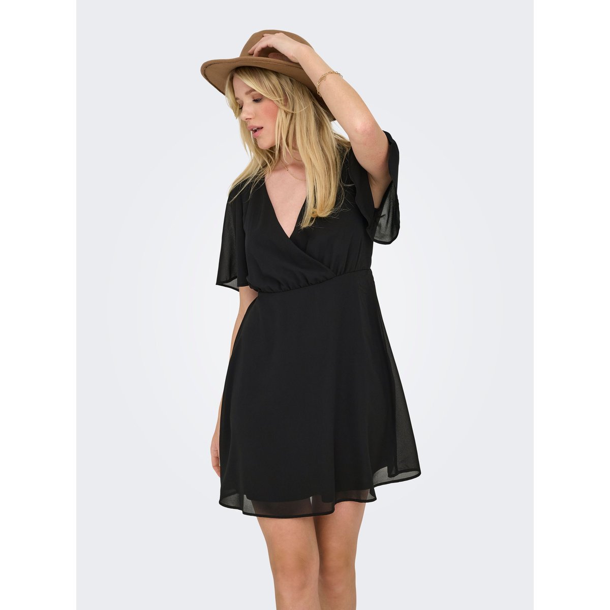 Robe noire - black, ONLY