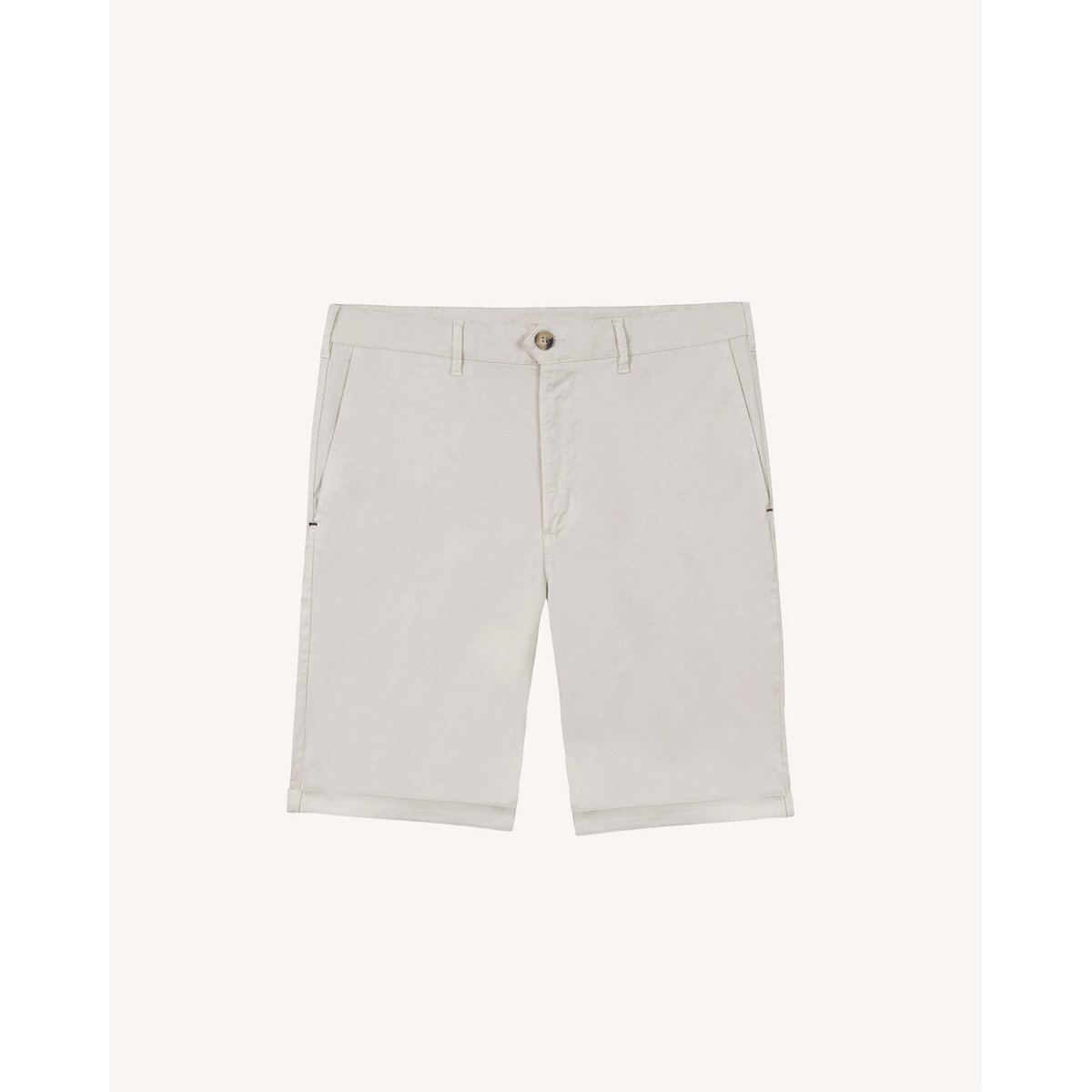 Short chino SAULIEU écru, FAGUO