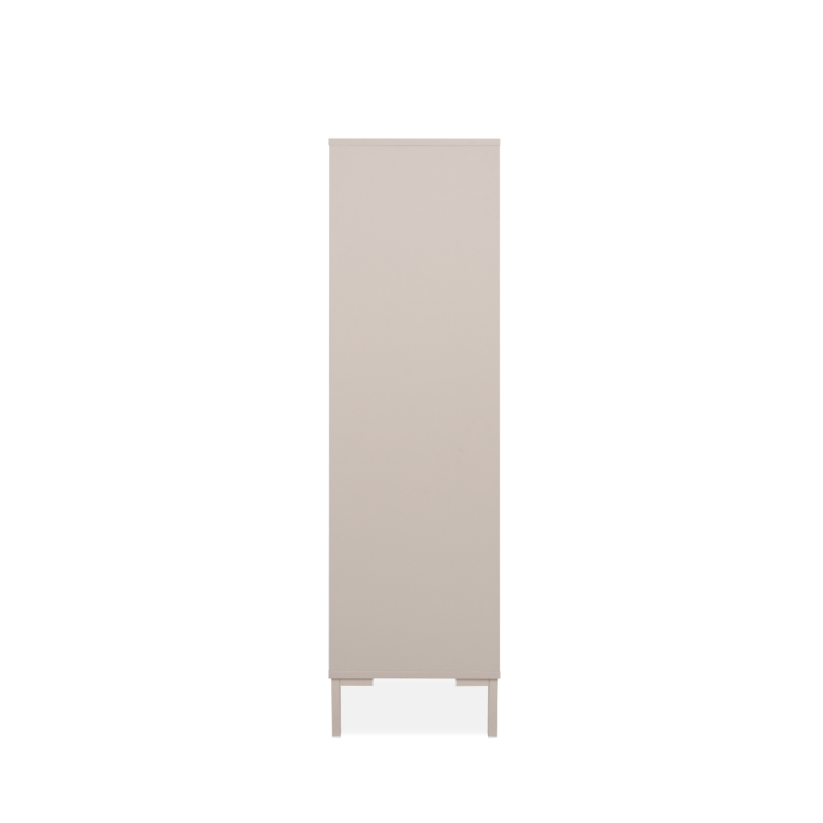 Buffet haut 2 portes et 2 tiroirs NERIO beige, CALICOSY