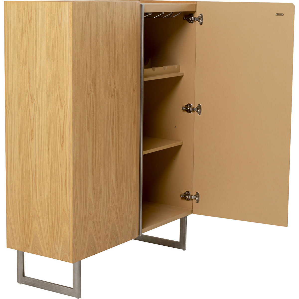 Coffre Bar Giulio 115x142cm naturel, KARE DESIGN