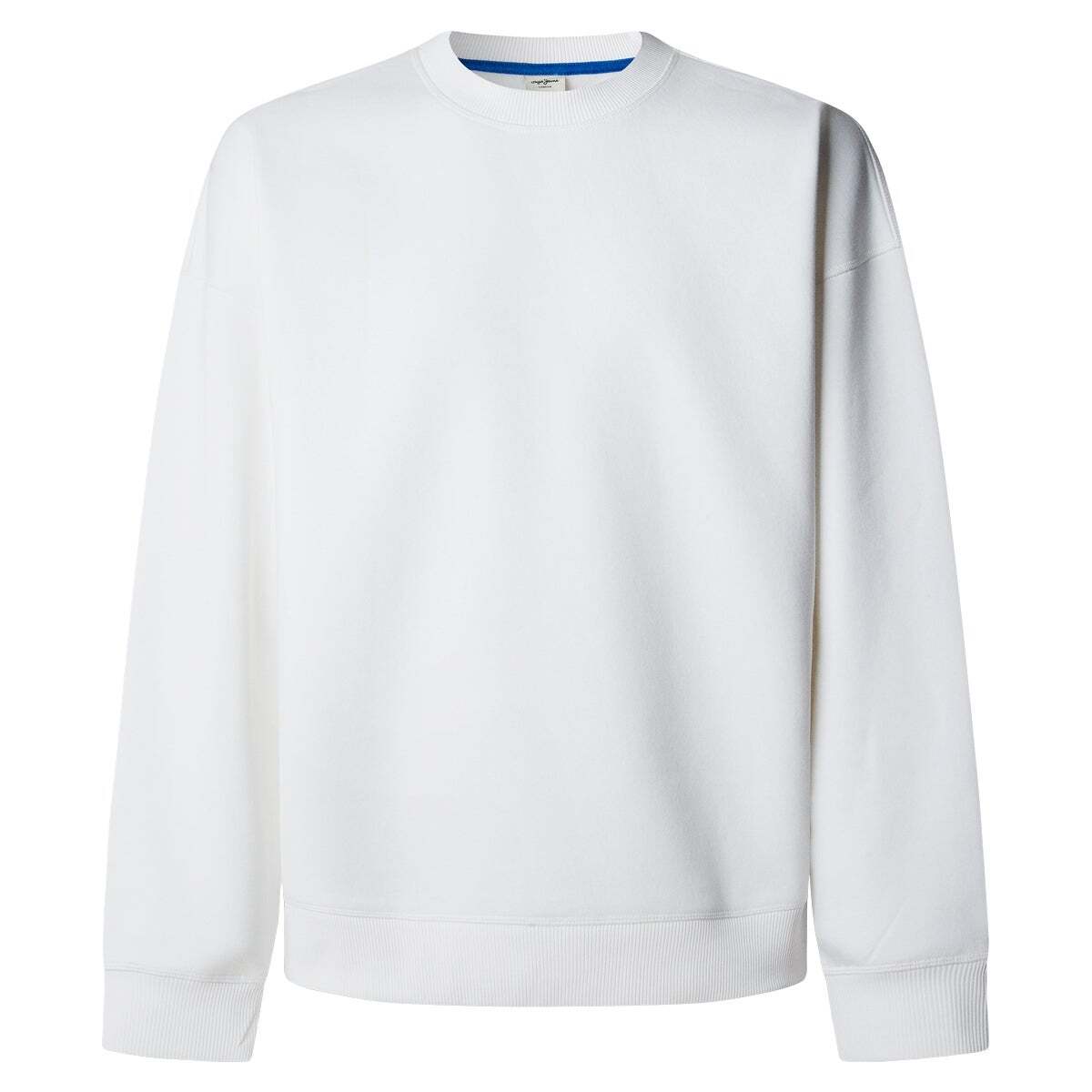 Sweat-Shirt À Col Rond Coupe Casual blanc, PEPE JEANS