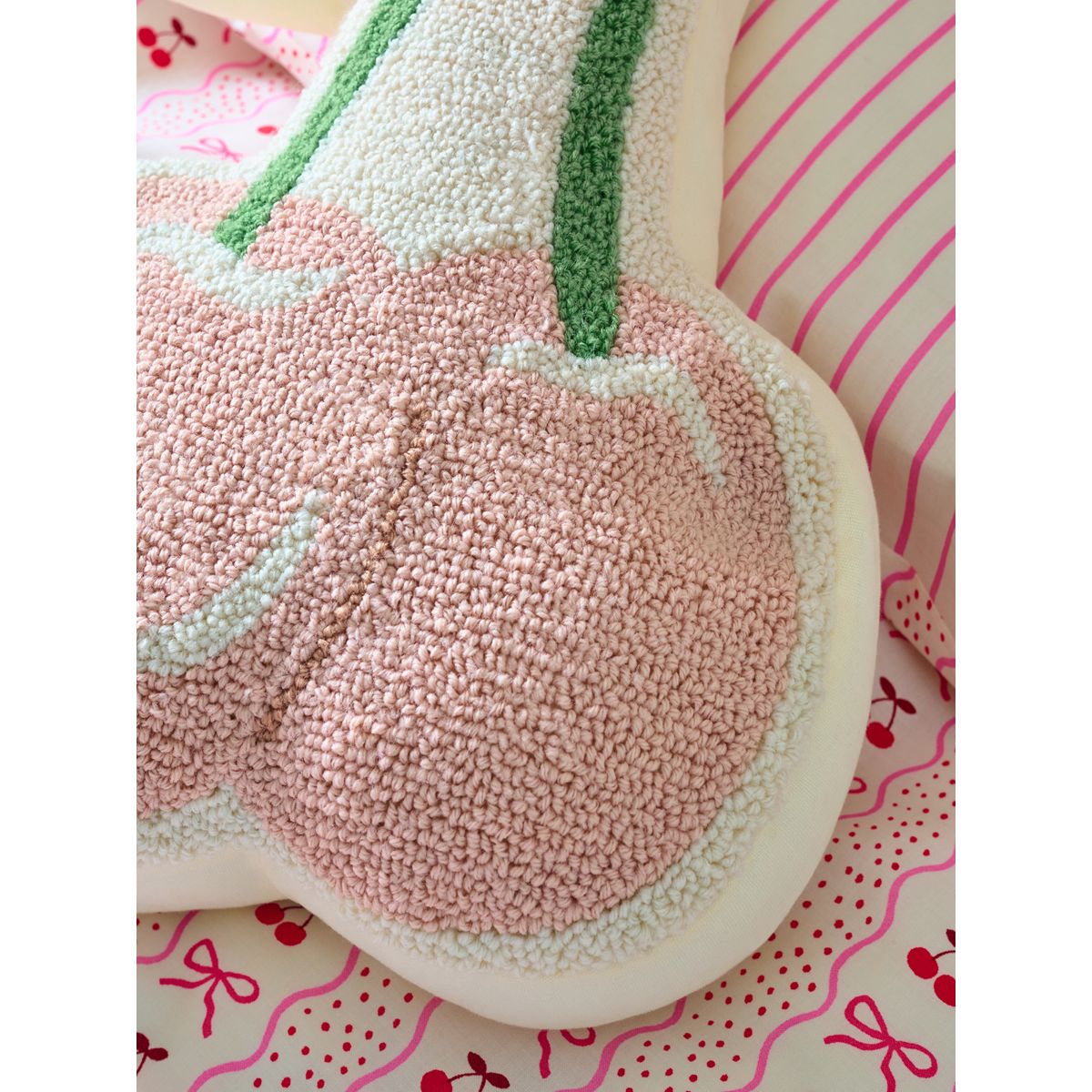 Coussin cerise rose, NEXT