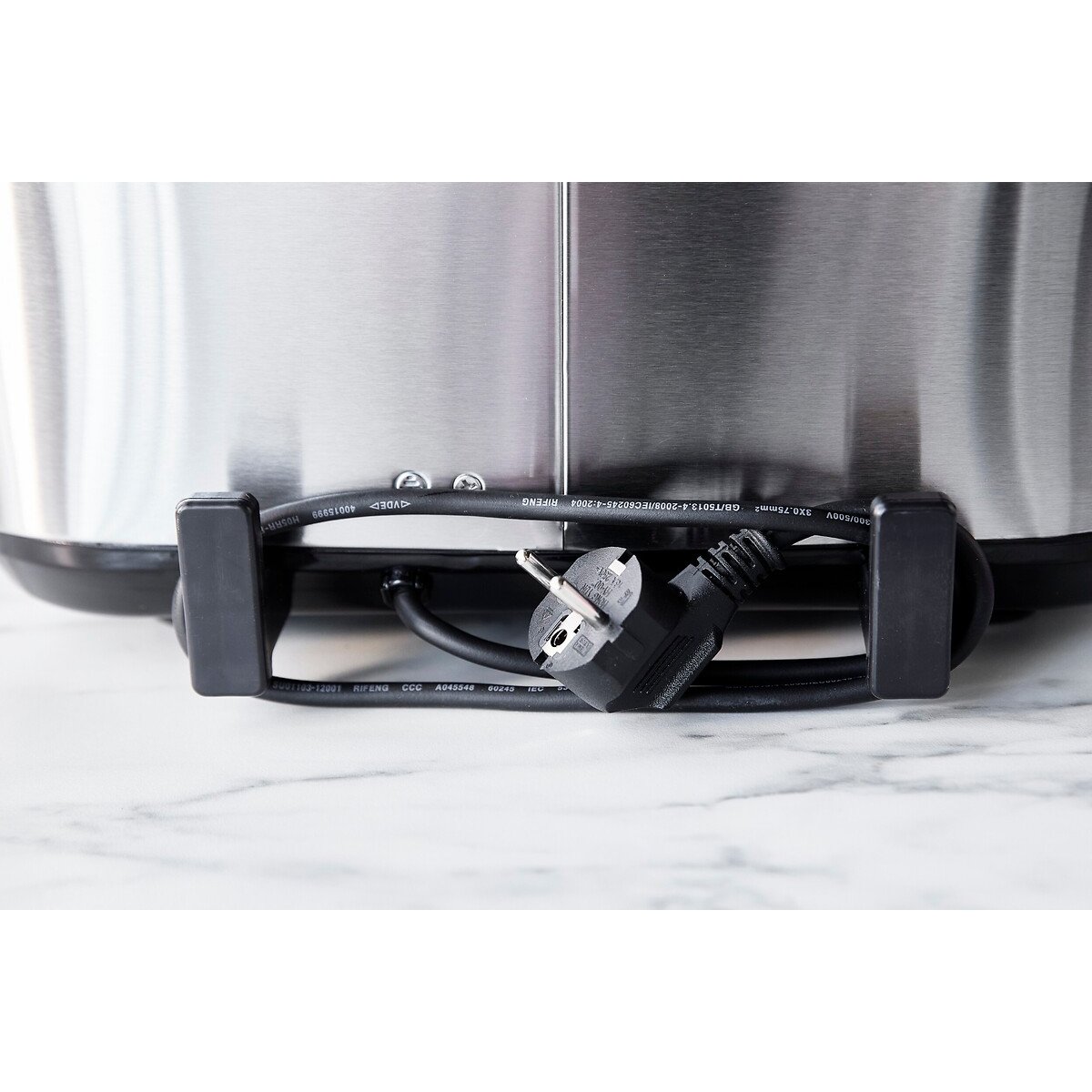 Elite 6L Slowcooker stainless steel, GREENPAN