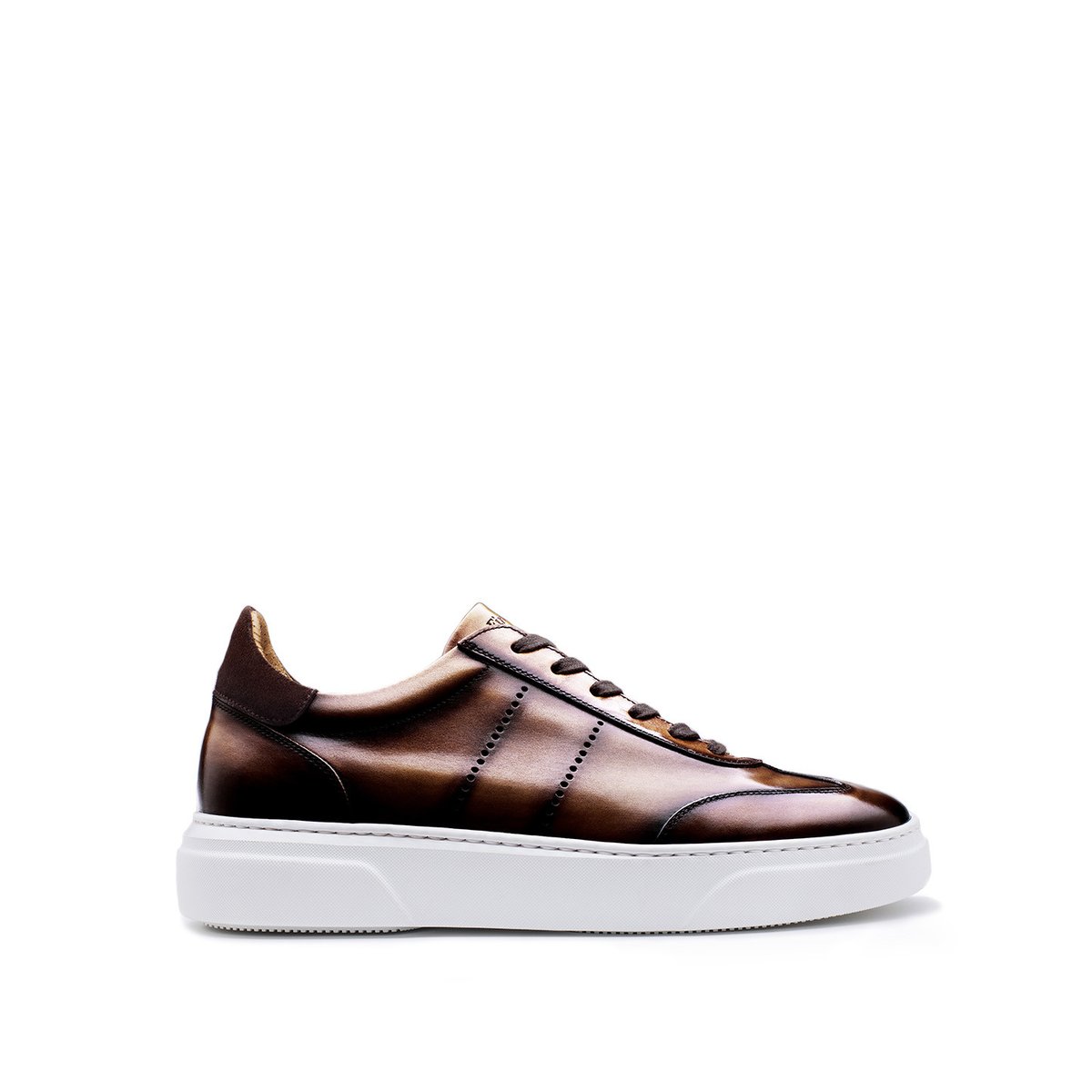 Sneakers cuir riva Finsbury La Redoute