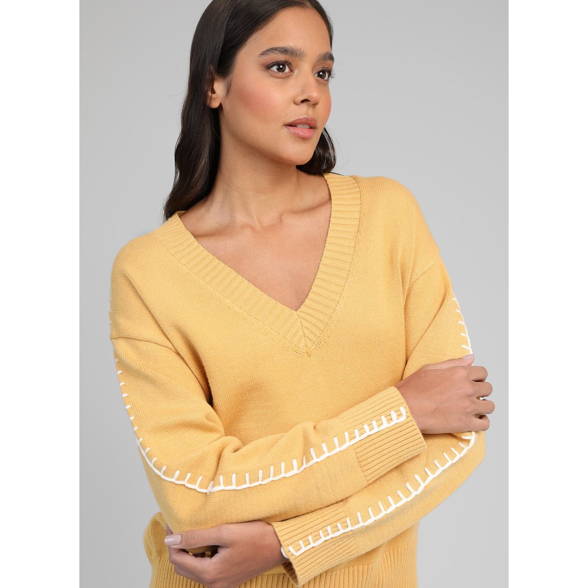 Pull NALEYA jaune, AN'GE