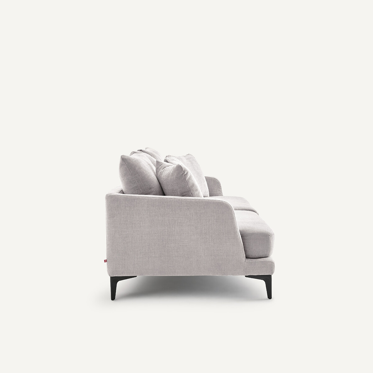 3- of 4-zitsbank van polyester-katoen, MODERNISTE, ontwerp van Emmanuel Gallina lichtgrijs, EMMANUEL GALLINA X AM.PM
