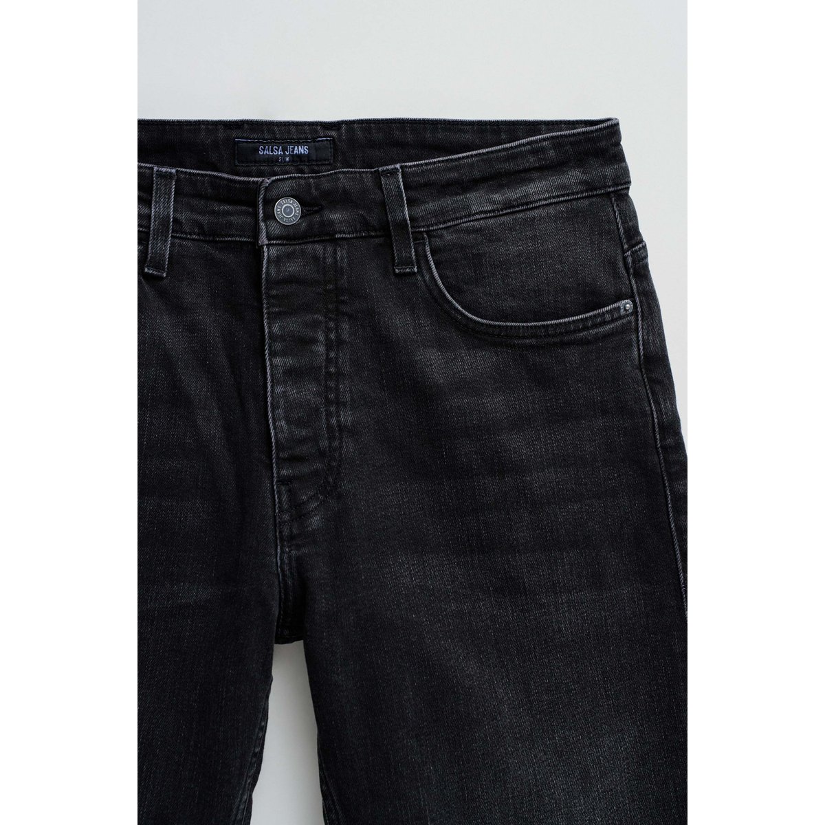 JEAN SLIM FIT noir, SALSA JEANS