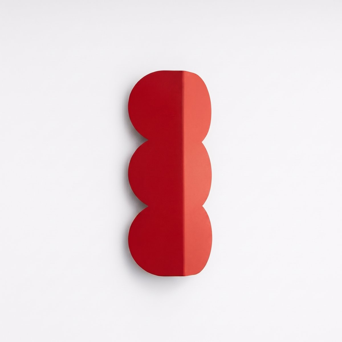 Applique murale Aluminium Ocre Rouge G9 2 Biscuit ocre rouge, EDEN