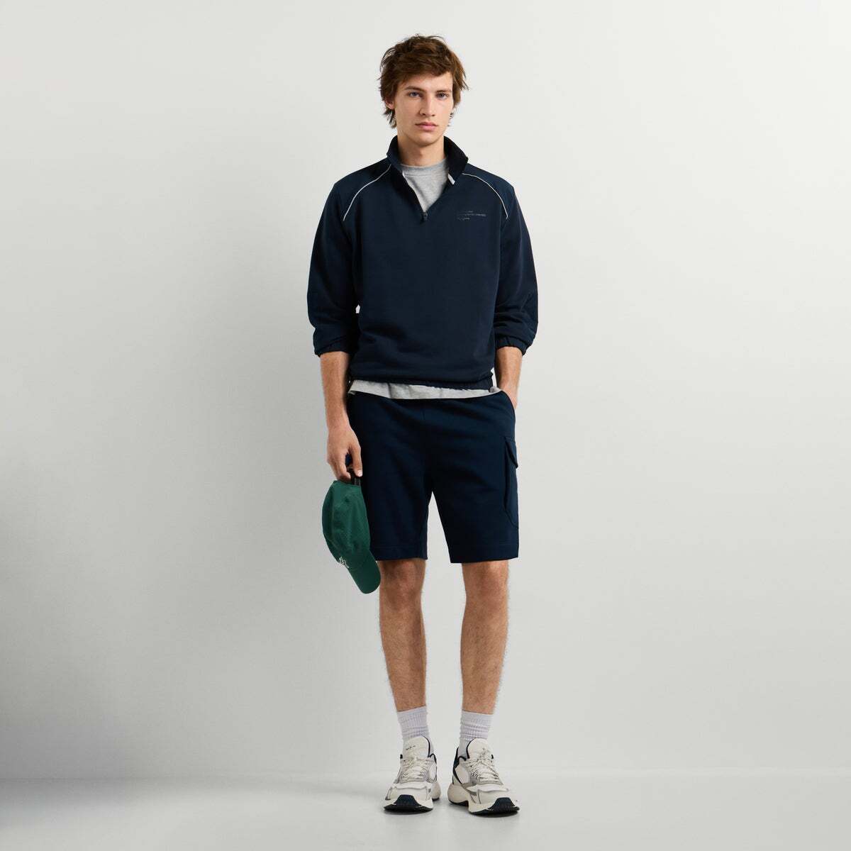 Sweat À Col Montant Coupe Casual bleu dulwich, PEPE JEANS