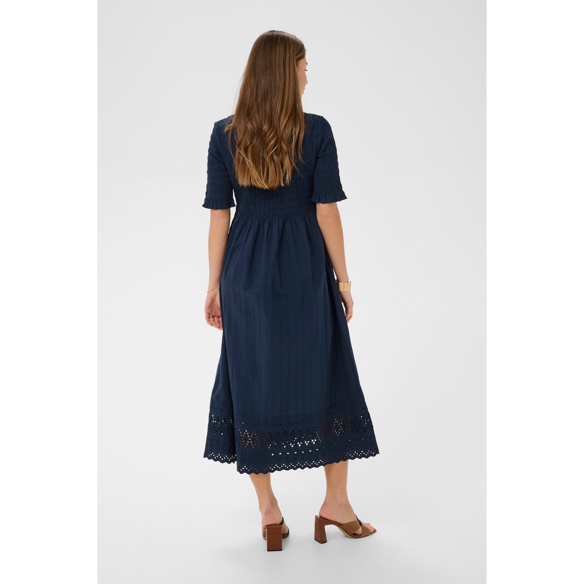 Robe bleu navy blazer, CREAM