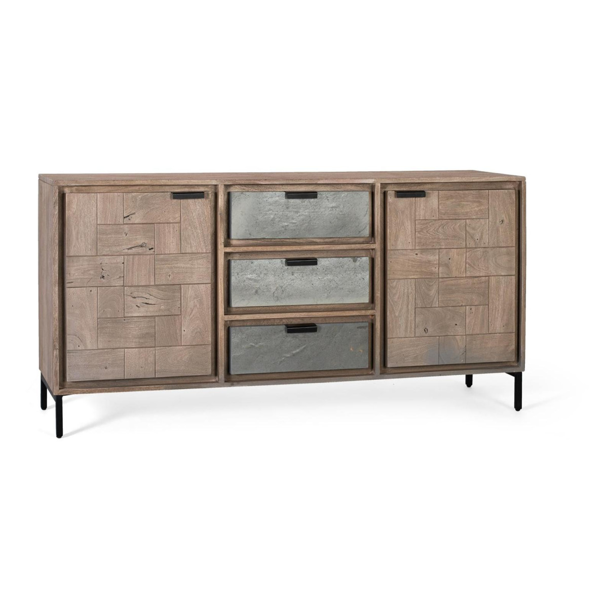 Buffet jaune, DECORATION D’AUTREFOIS