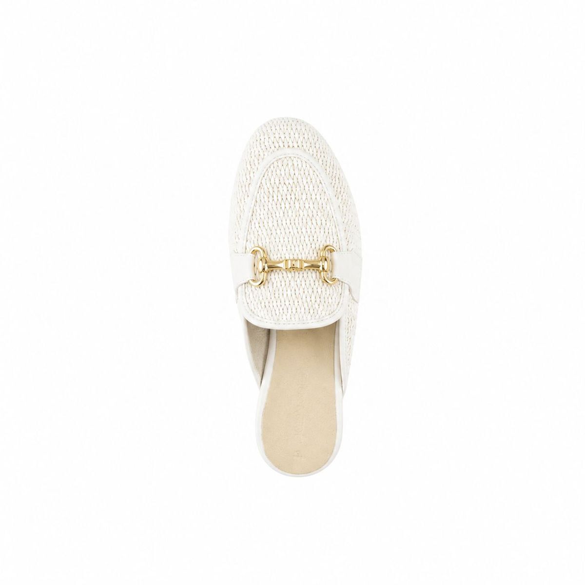 Mule talon bloc beige crème, TAMARIS