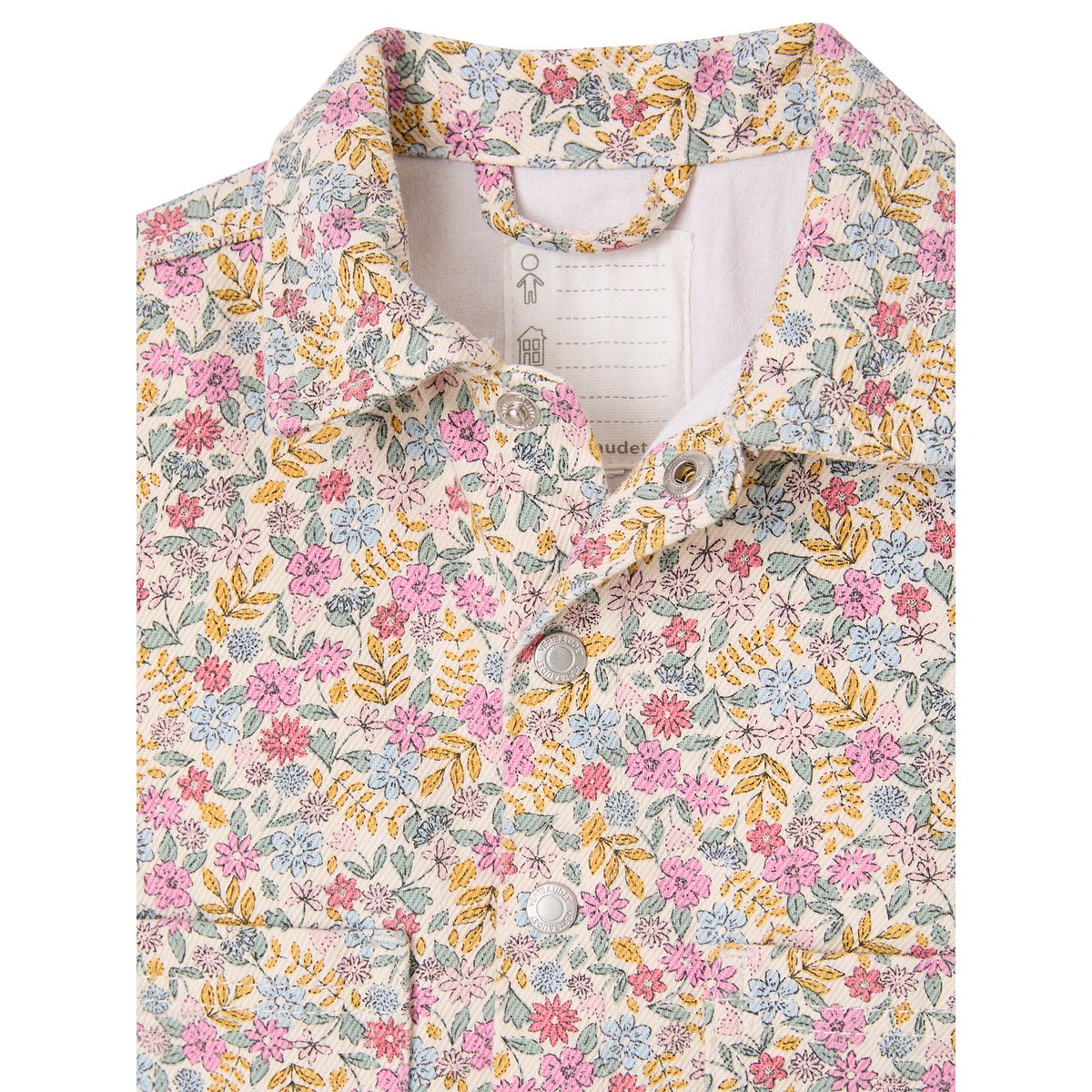 Veste imprimée en toile bébé multicolore, VERTBAUDET