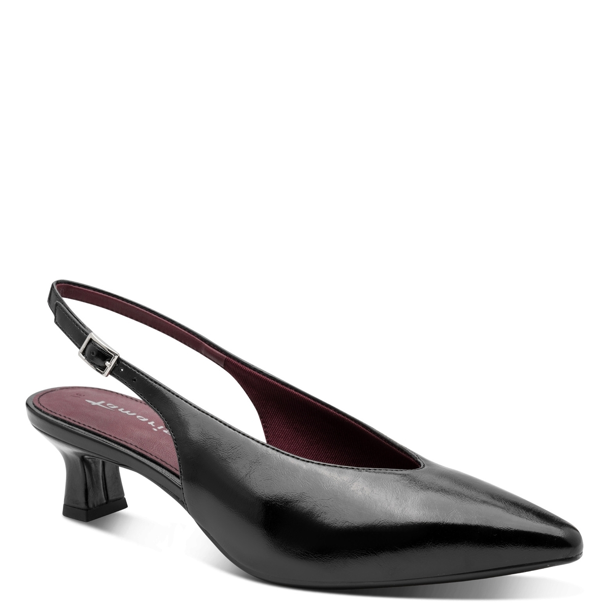 escarpin pointu noir, TAMARIS