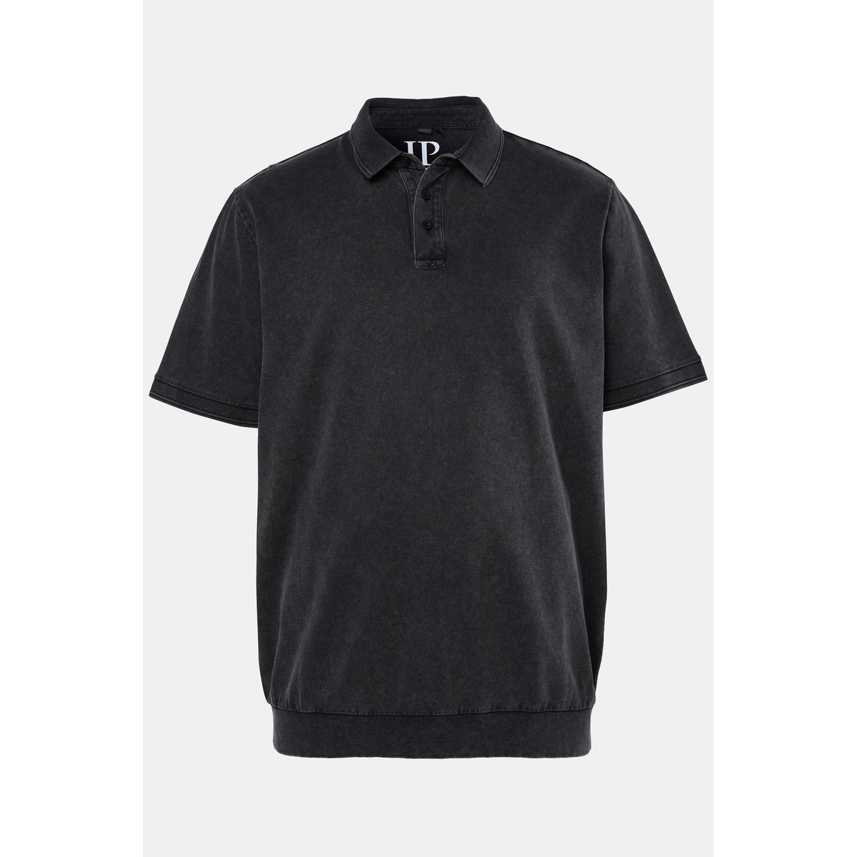 Polo en piqué noir, JP1880