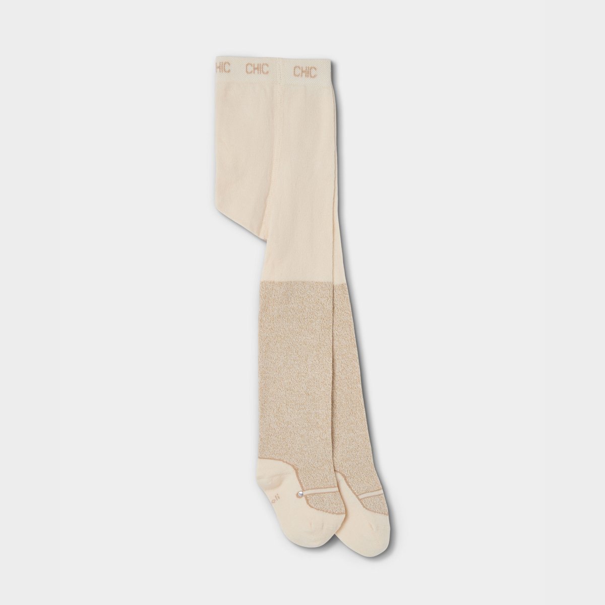 Collants combiné avec fil textile jaune, BOBOLI