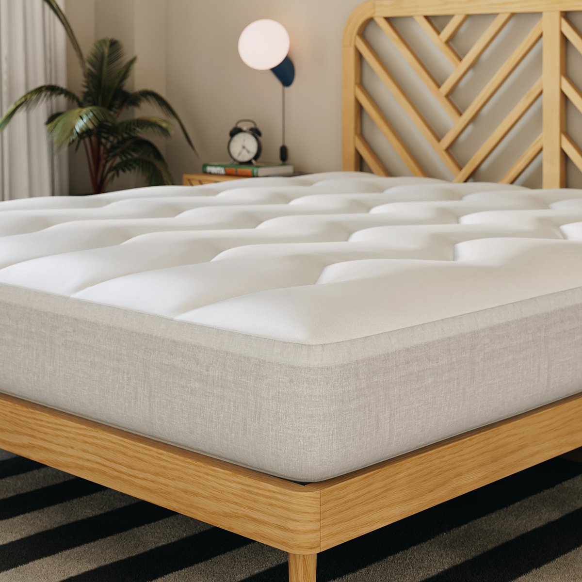 Surmatelas Housse Nuage blanc pur, SLOME