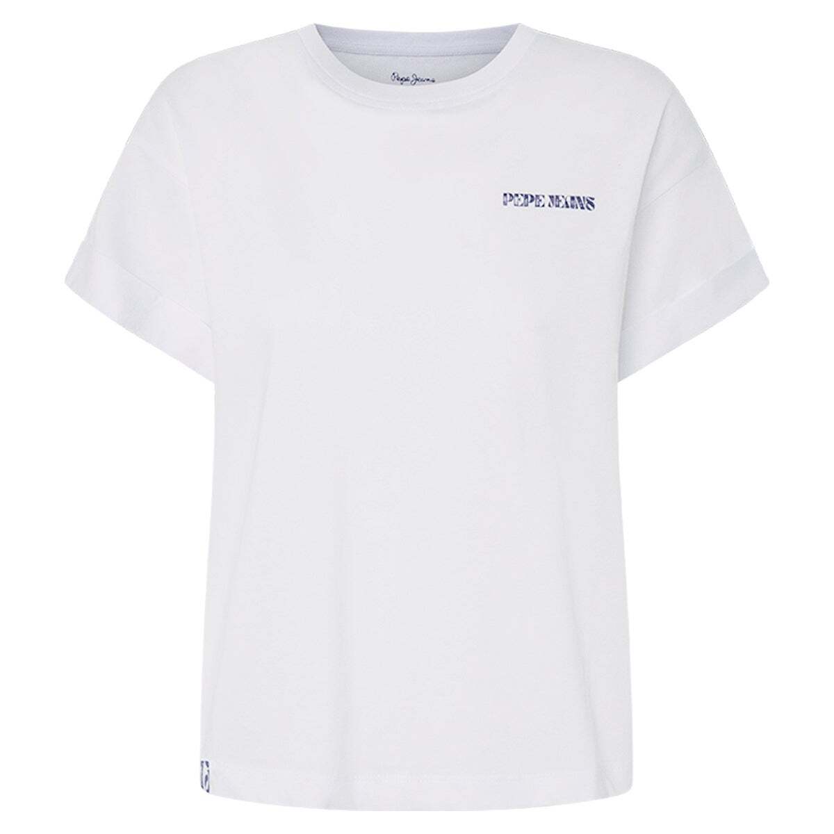 T-Shirt Avec Imprimé Au Dos blanc, PEPE JEANS