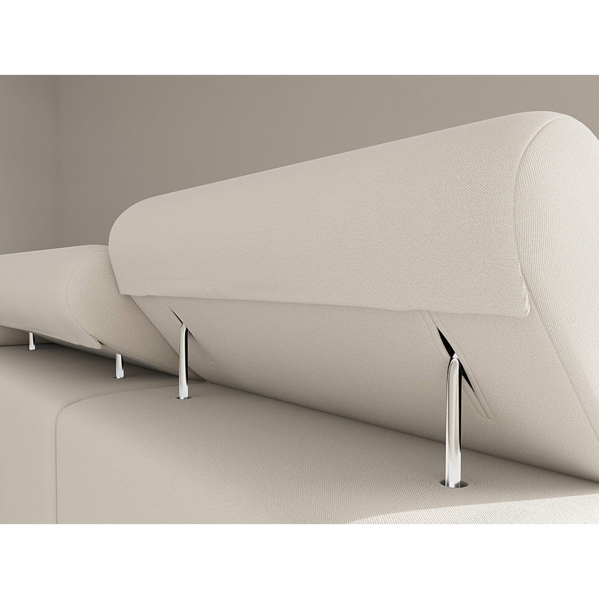 Canapé d'Angle Convertible 6 places - PABLO beige, BEST MOBILIER