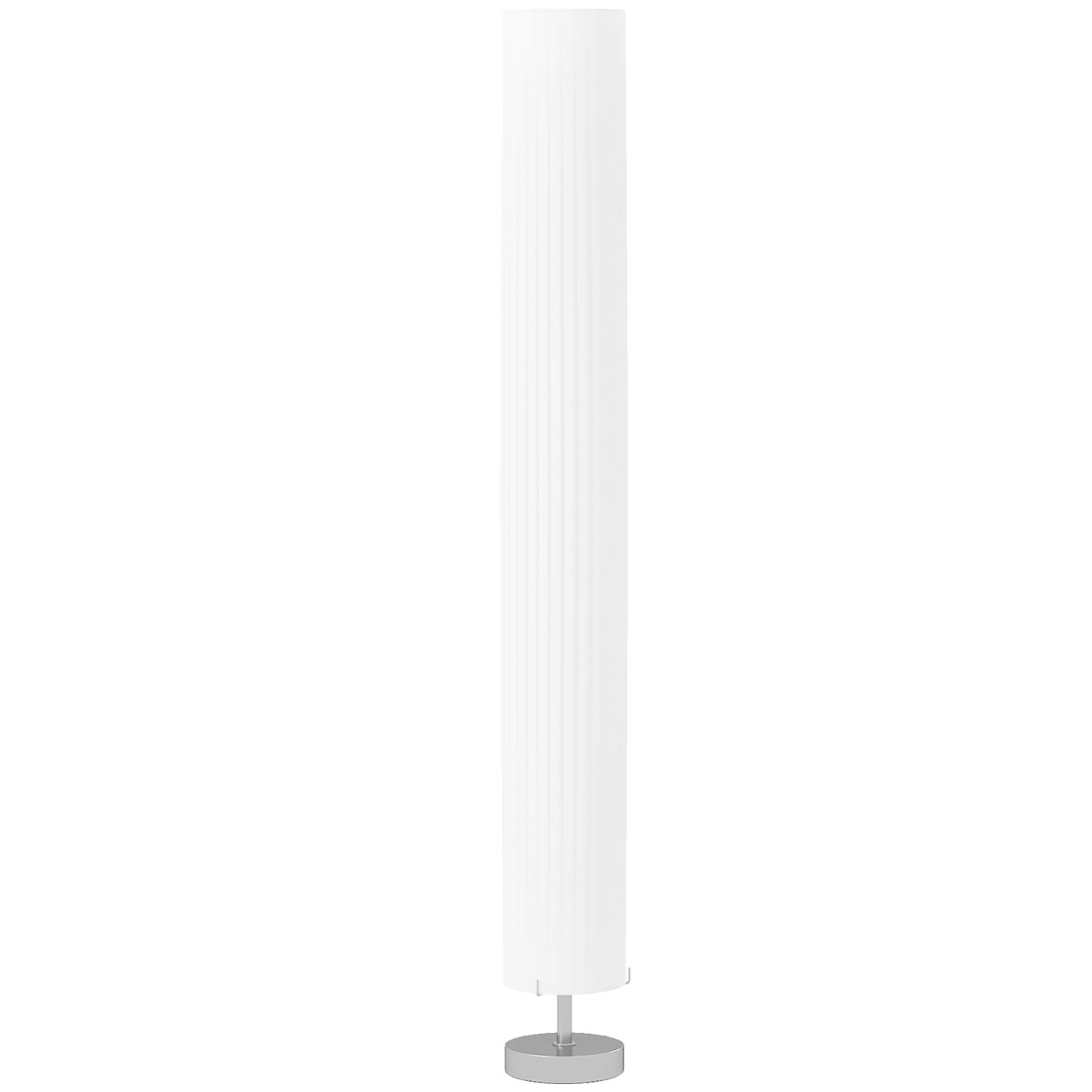 Lampadaire sur pied blanc, HOMCOM
