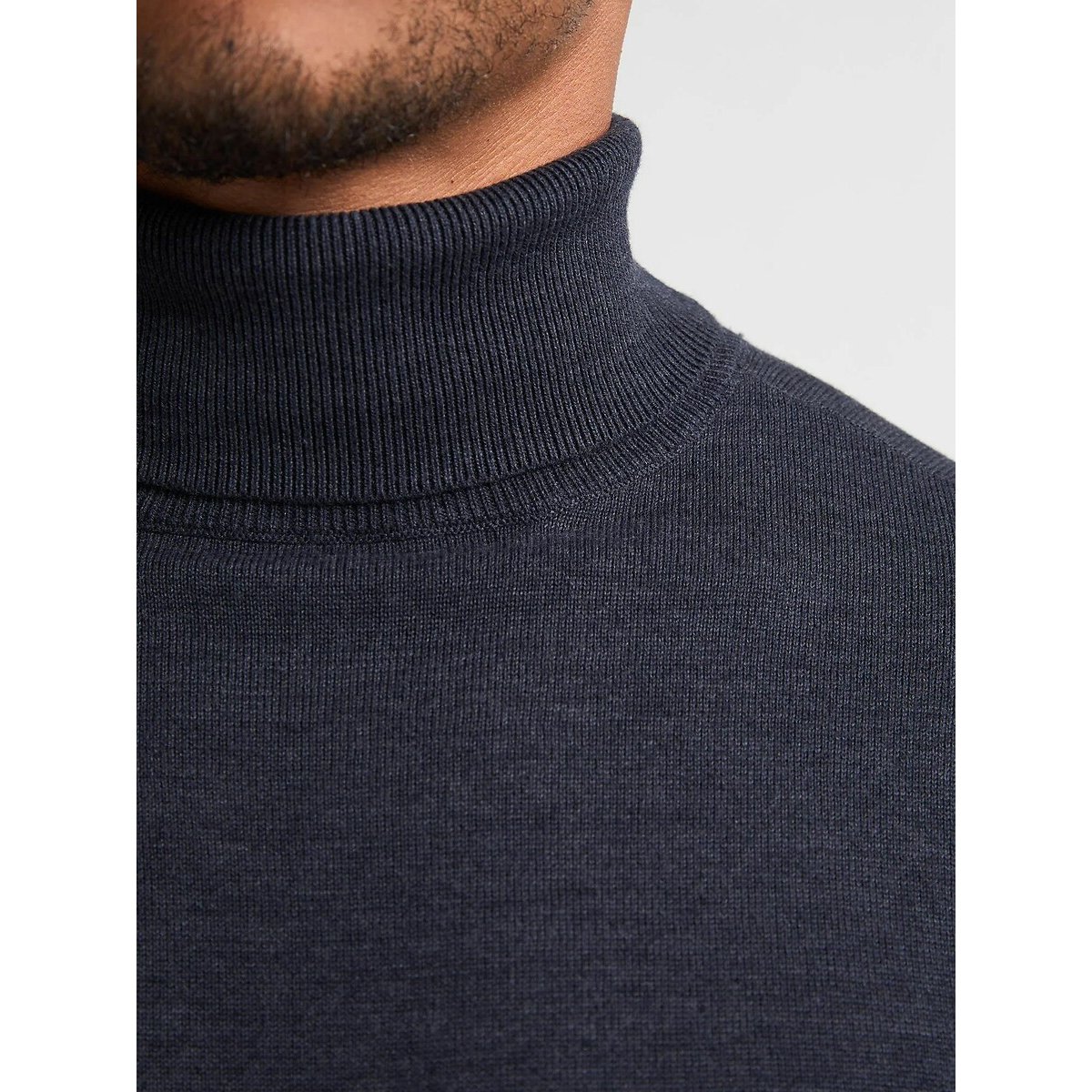 Pull col roulé marine, PETROL INDUSTRIES