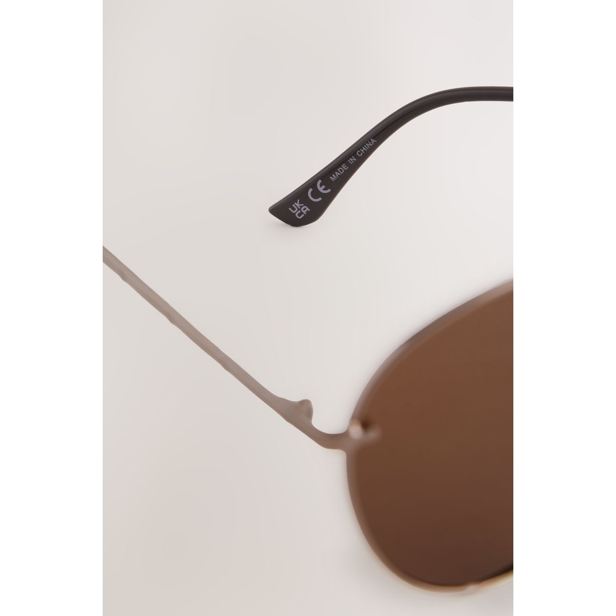 Lunettes de soleil style aviateur métallisées, NEXT