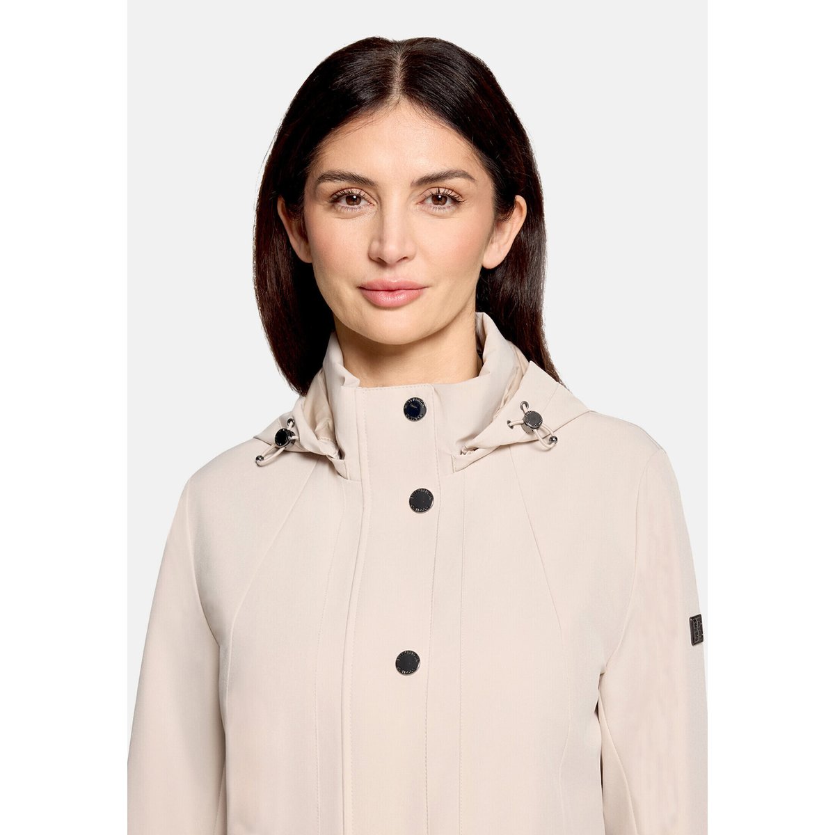 Veste outdoor à capuche amovible chateau gray, BETTY BARCLAY