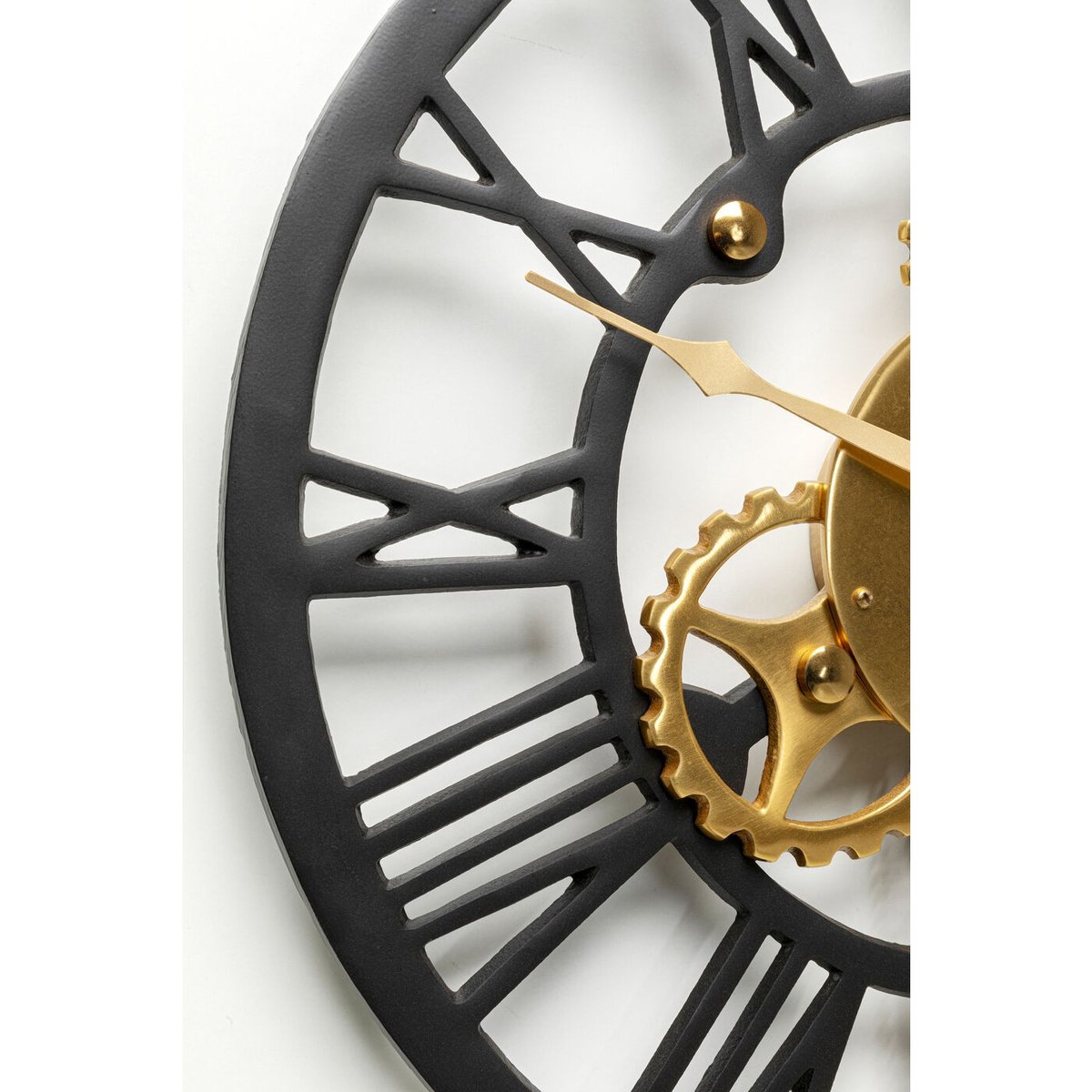 Horloge murale, CLOCKWORK or, KARE DESIGN