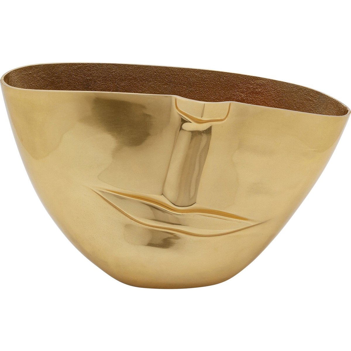Vase nez et bouche orange, KARE DESIGN