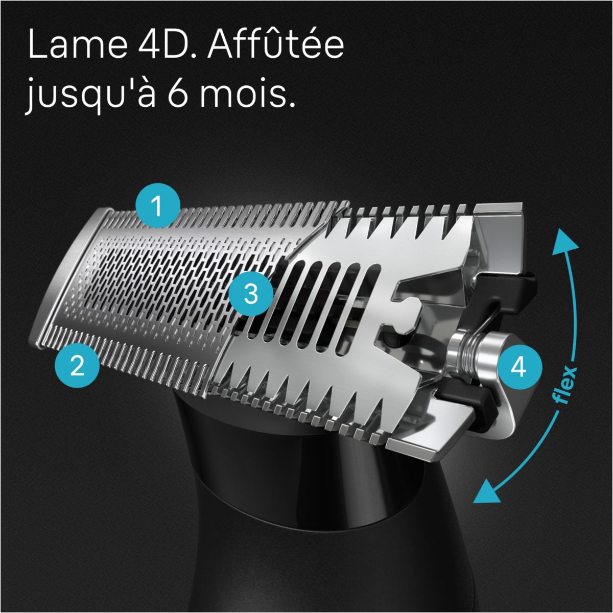 Tondeuse barbe Series X XT5100 noir, BRAUN