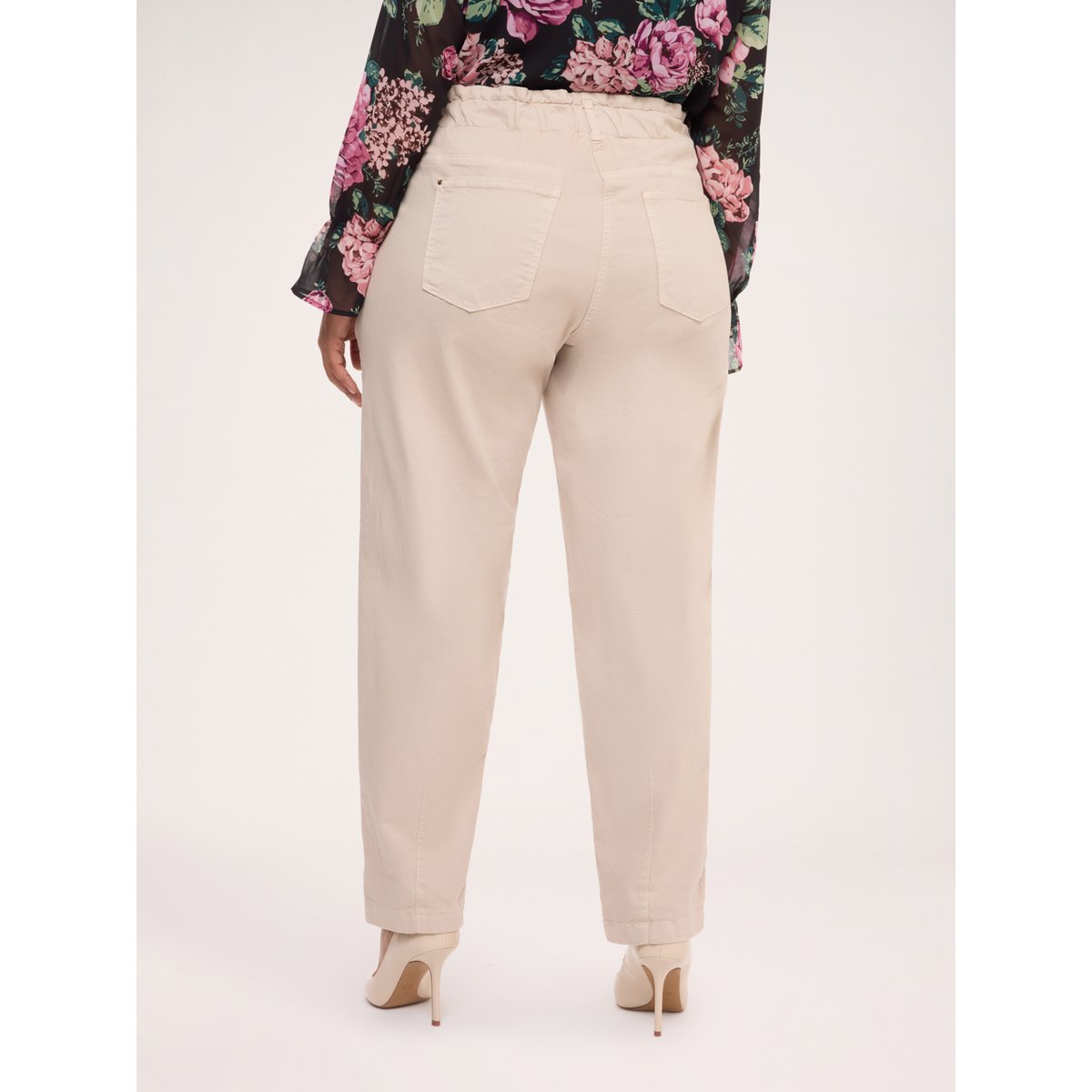 Pantalon Balloon beige, FIORELLA RUBINO