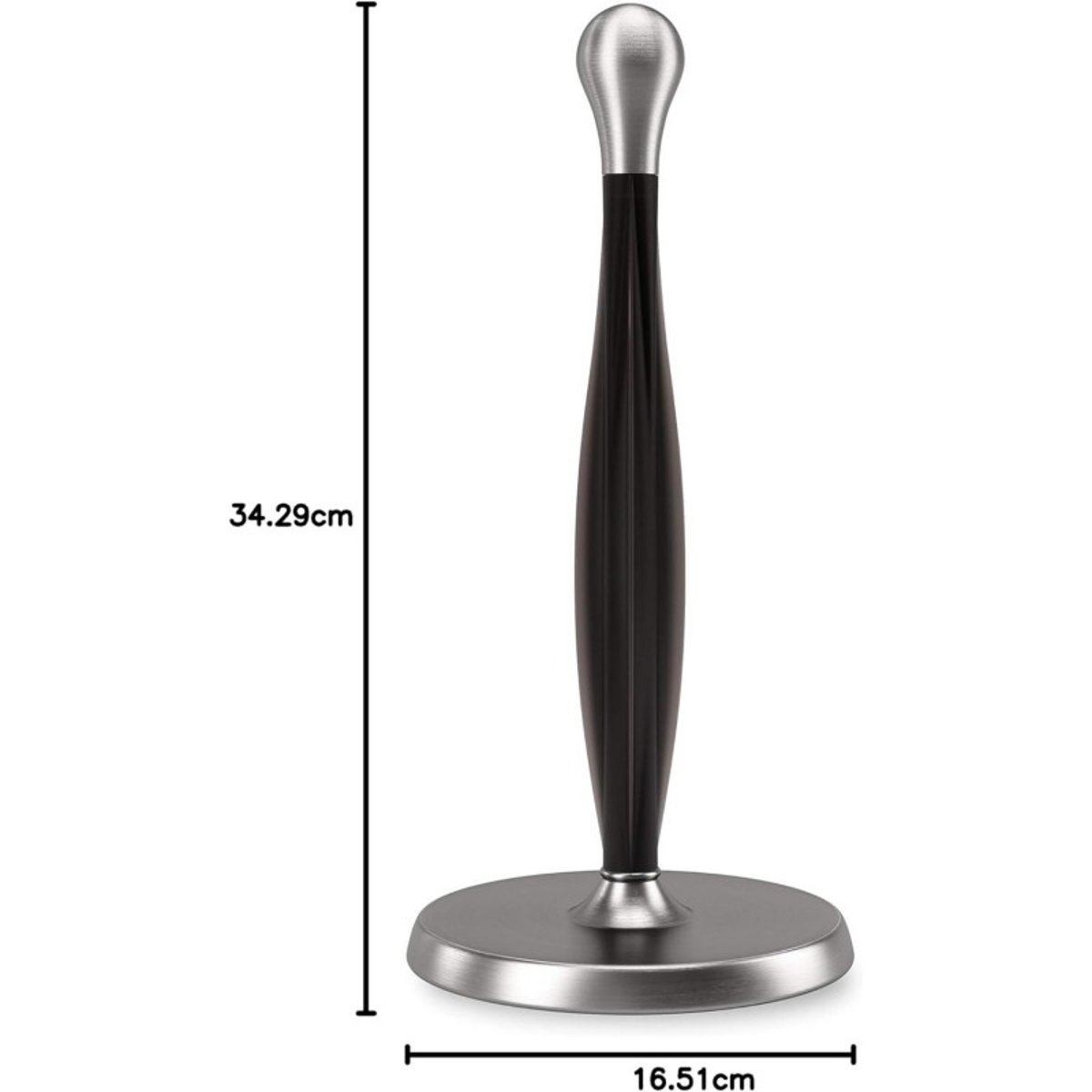 Porte essuie-tout utilisable d'une main  Tug argent, UMBRA