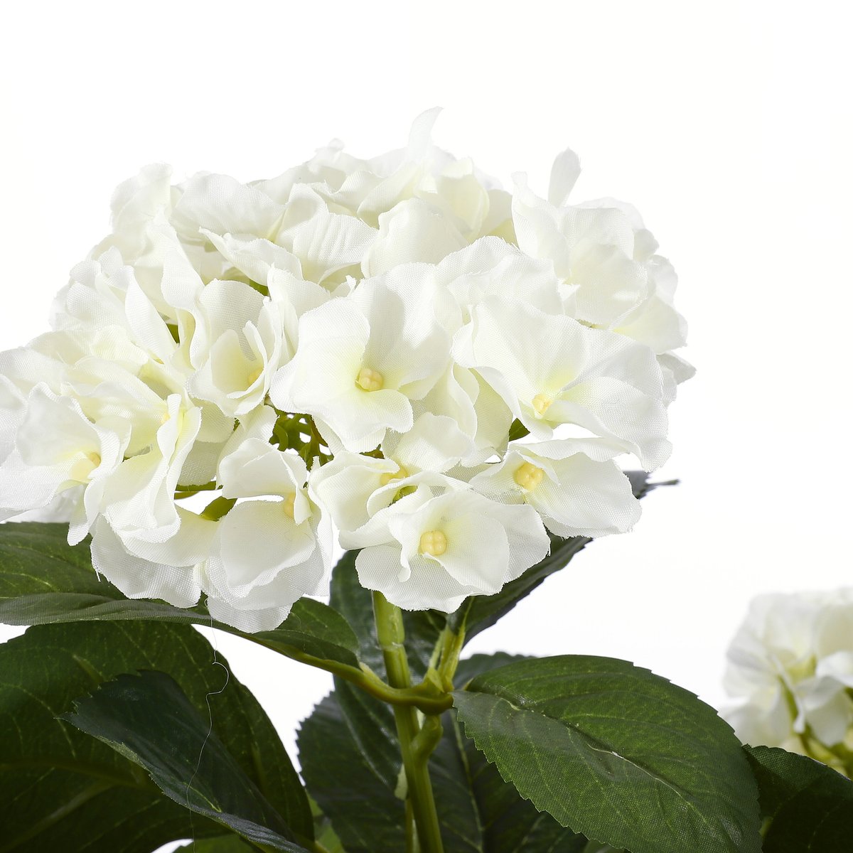 Plante artificielle Ø45 cm HYDRANGEA blanc, MICA DECORATIONS