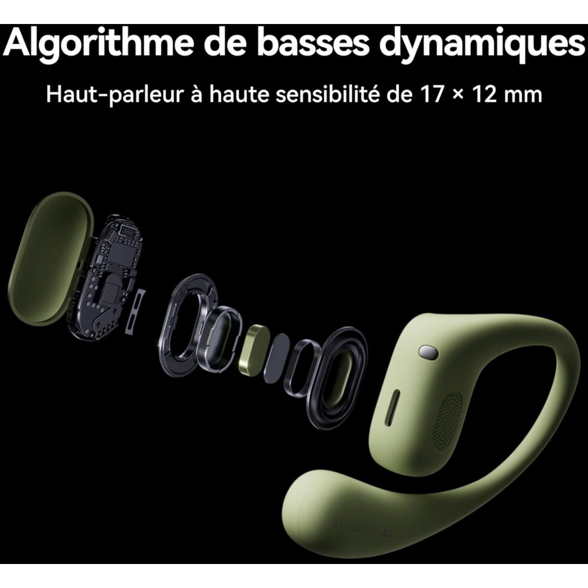 Ecouteurs FreeArc Gris gris, HUAWEI