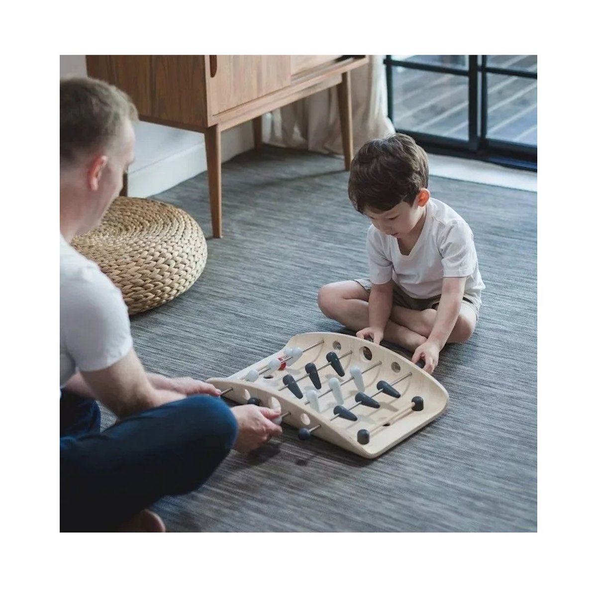Mon premier babyfoot beige, PLAN TOYS
