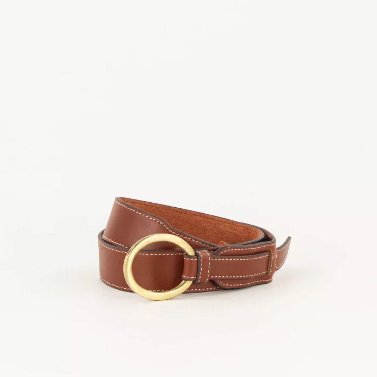 Antonino Leather Belt camel, SESSUN