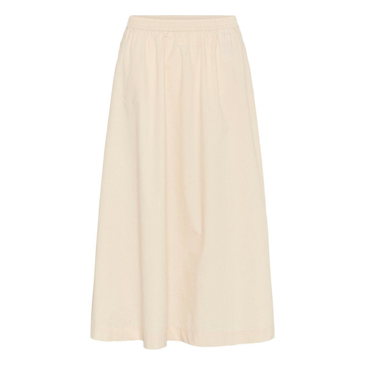 Skirt beige oatmeal, CREAM