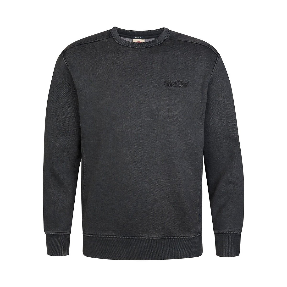 Sweat col rond gris foncé, PETROL INDUSTRIES