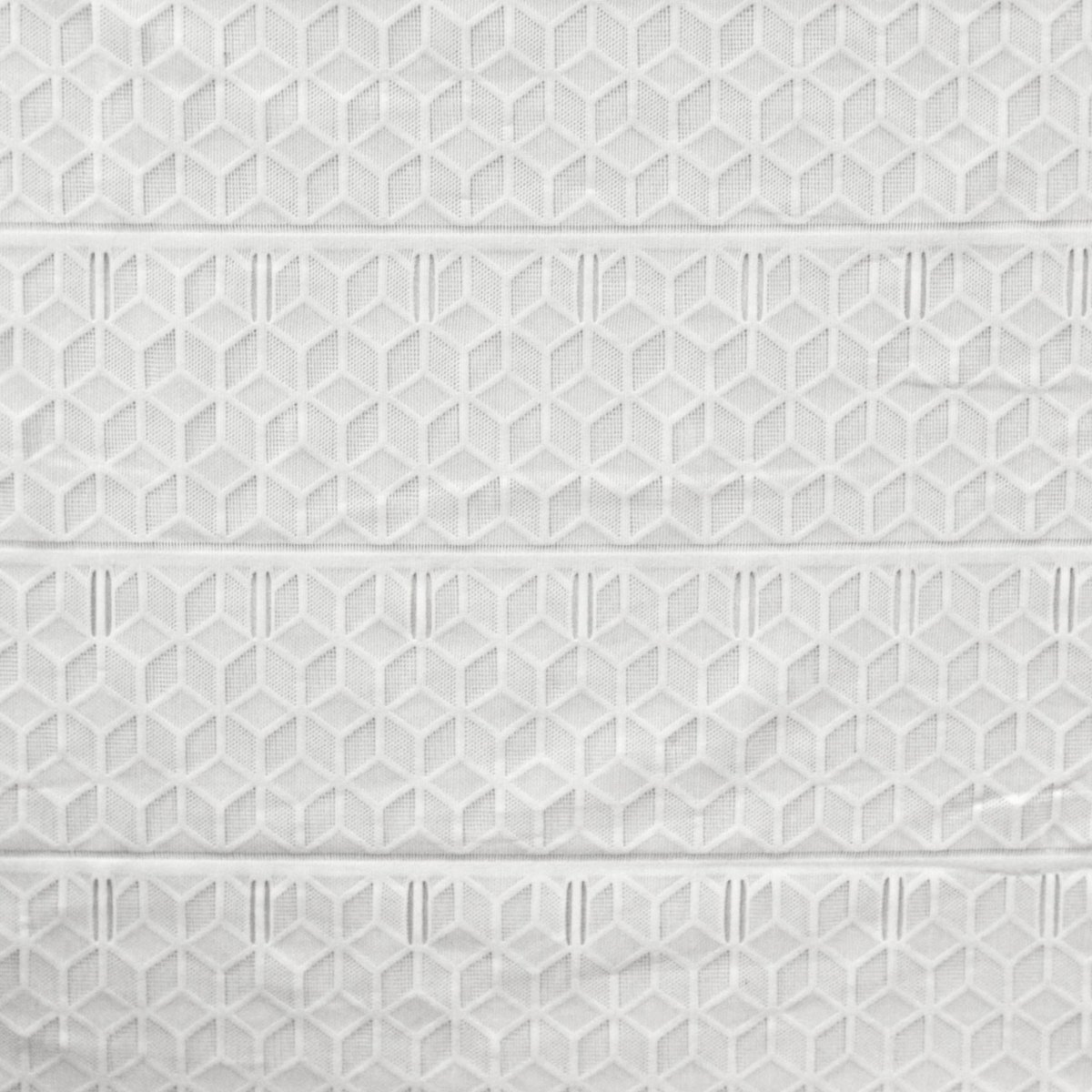 Modulable en maille - Effet hexagonal - QABANE blanc, HOME MAISON
