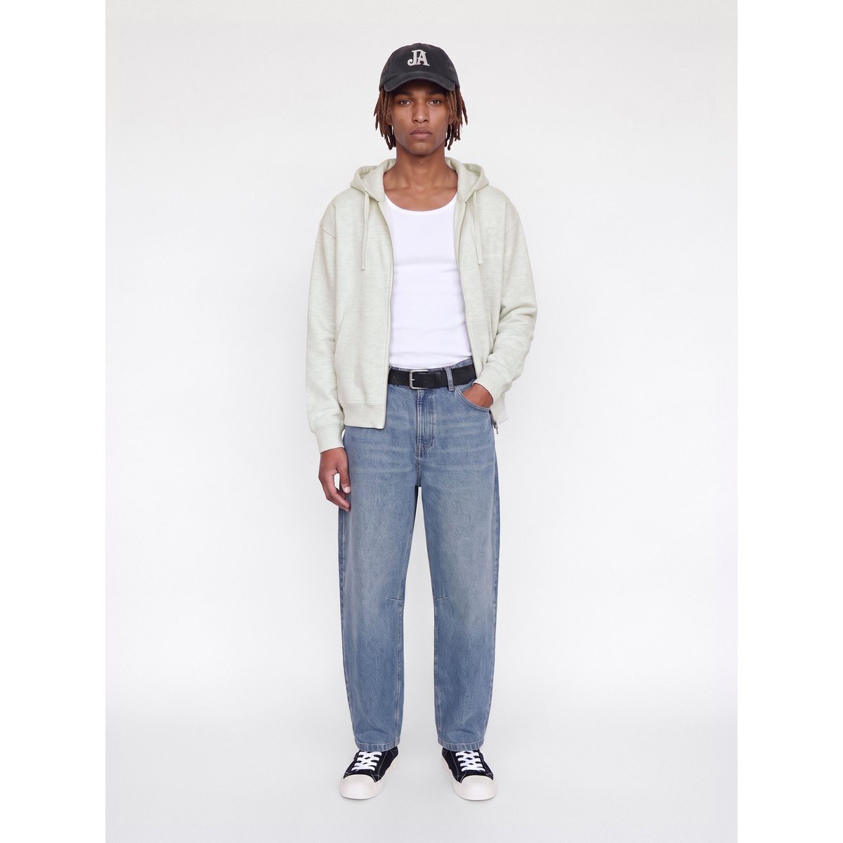Sweat À Capuche bright white 1, JACK & JONES
